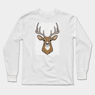 Deer Art Long Sleeve T-Shirt